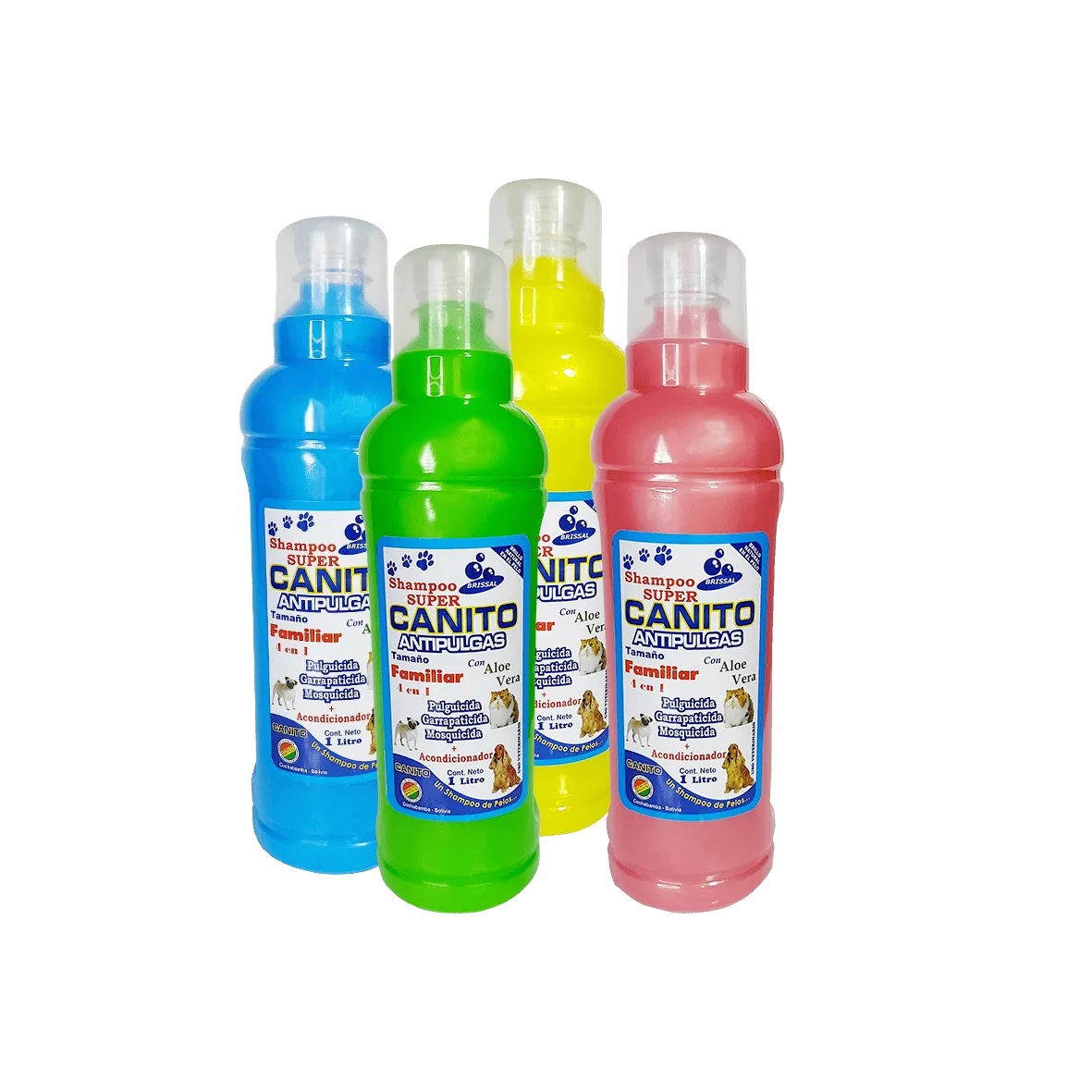Shampoo Antipulgas Super Canito Familiar 1 Ltr.
