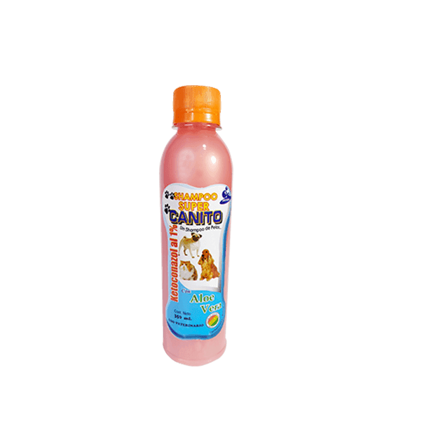 Shampoo Super Canito Ketoconazol 350 ml.